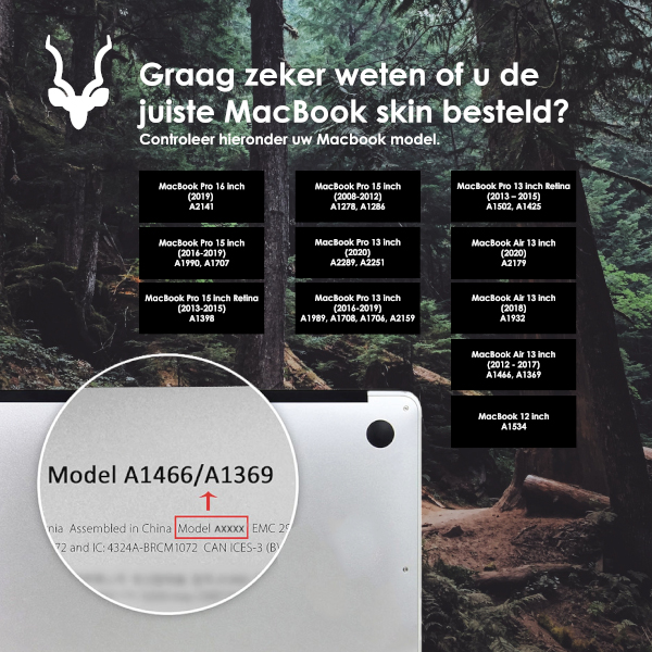 MacBook-Modellnummer - Kudu
