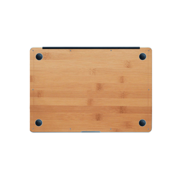 Unterseite - MacBook Aufkleber - Holz - Kudu
