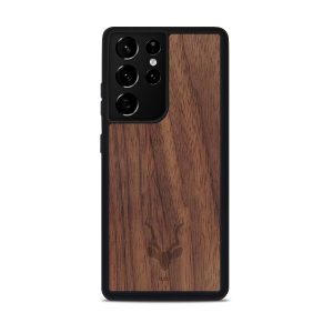 Wooden Samsung S21 Ultra Case - Kudu