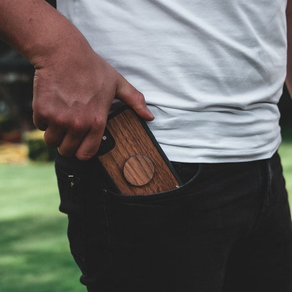 Wooden iPhone 11 case - durable phone cases - Kudustore.com
